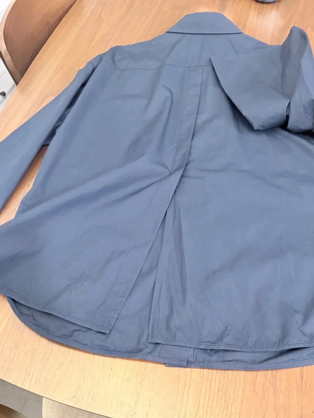 Lafayette 148 New York Shirt Split Back Cotton XL - Picture 5 of 8